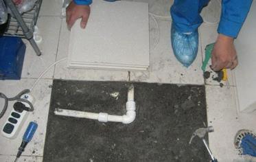 滦南漏水维修 河北邯郸卫生间地面漏水维修案例